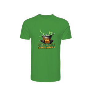 Camiseta oficial Bitcoin para pobres